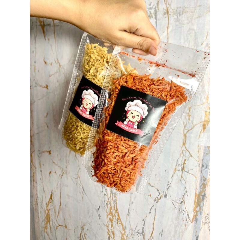 

BUNDLING TERI TEPUNG ORIGINAL&BALADO CEMILAN POUCH LAUK
