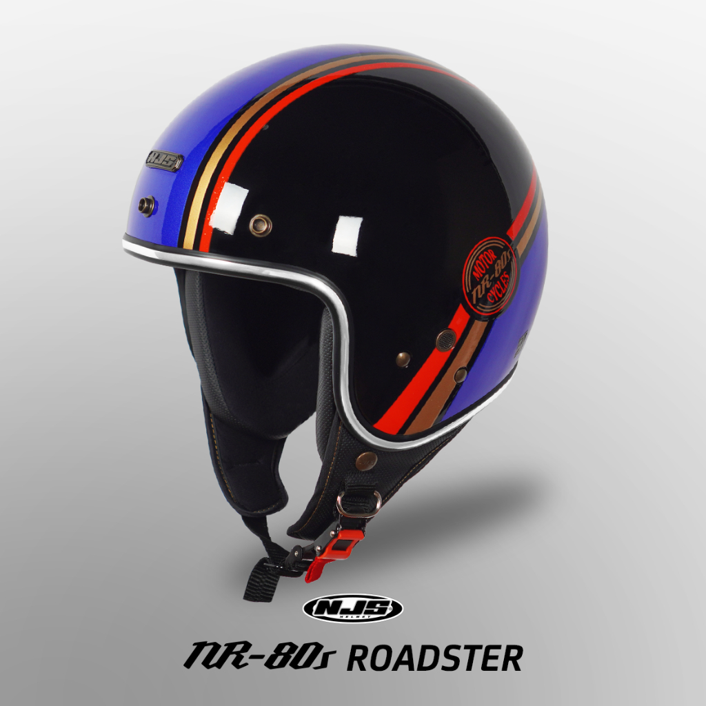 NJS NR80's Roadster | Helm NJS | NJS | NR80s | NJS Motif | NJS Bogo | Helm Bogo | NJS ORI | SNI