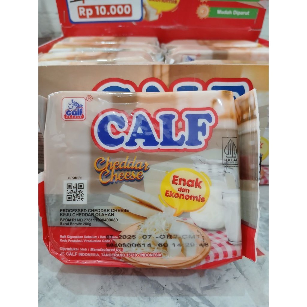 

Keju Calf Chedarr 200g