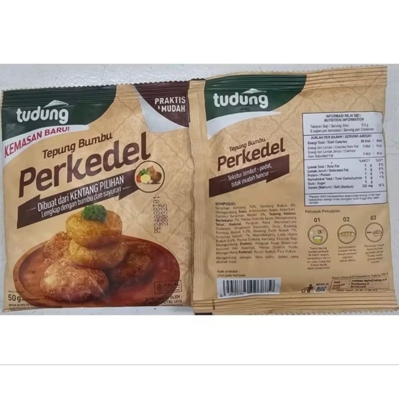 

Tudung Tepung Bumbu Perkedel 50gr