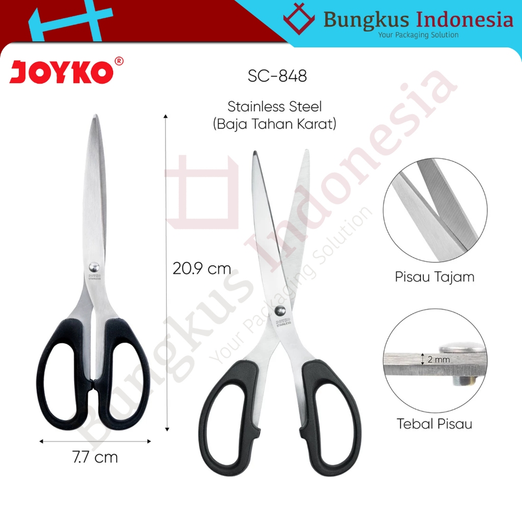 

Gunting Joyko SC-848 / Gunting Besar