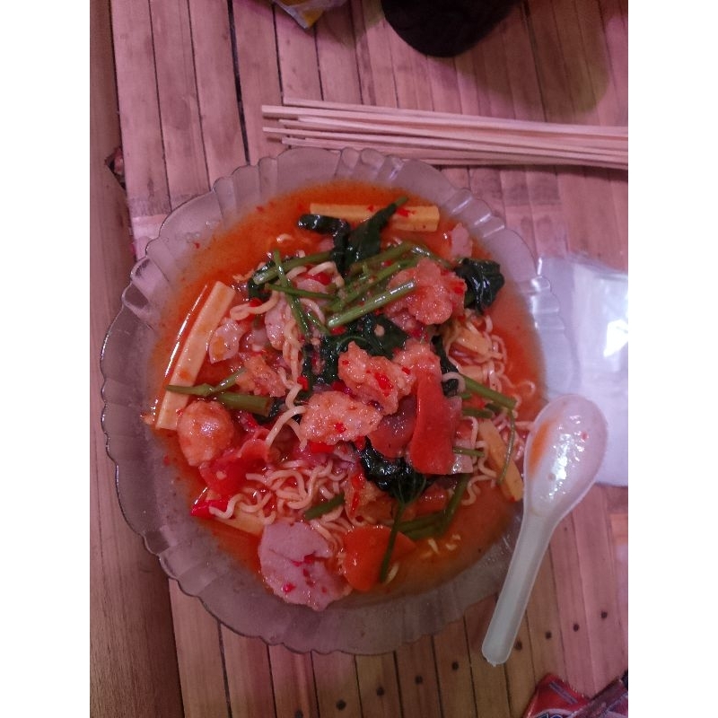 

seblak bumbu desa kumplit spesial