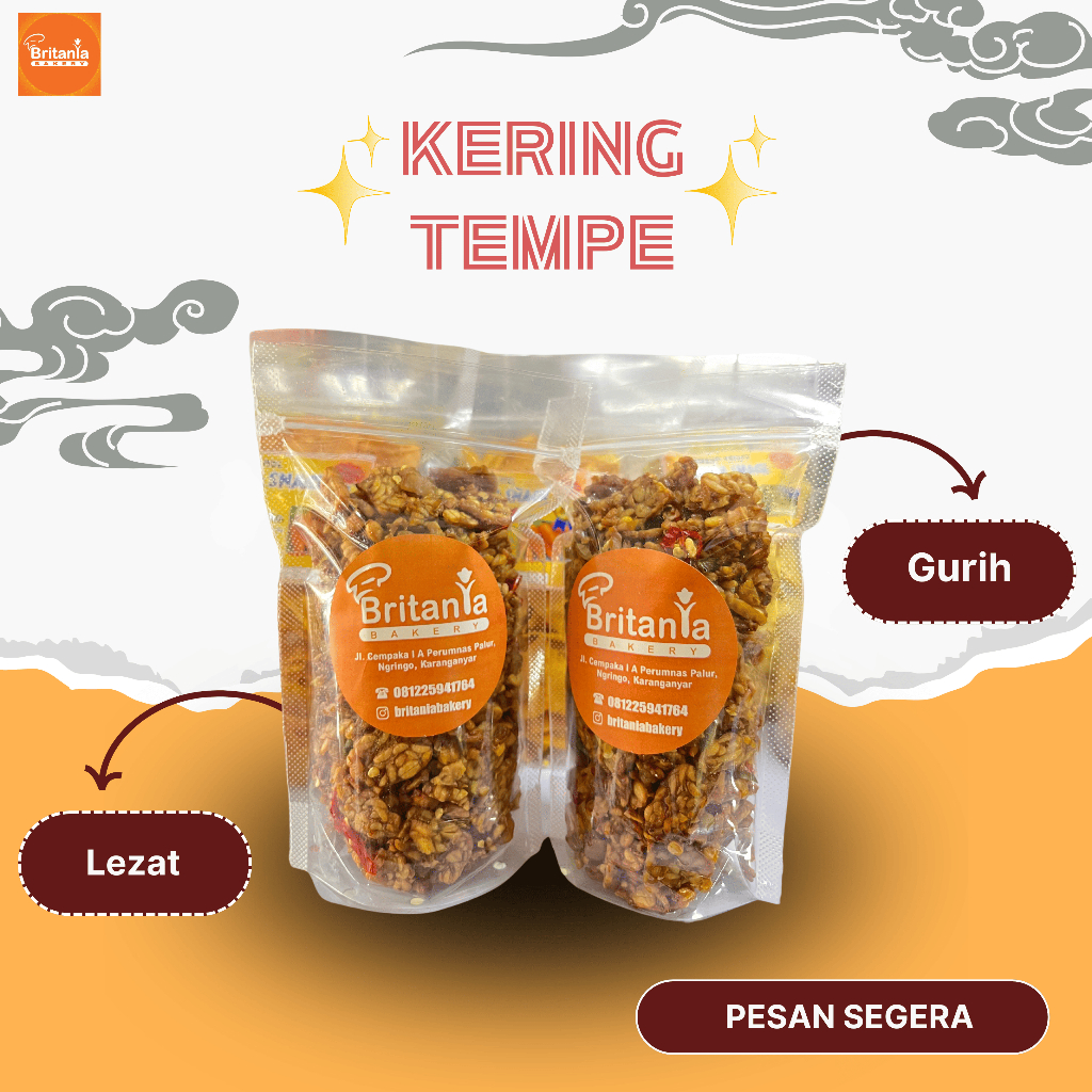 

Kering Tempe Lezat