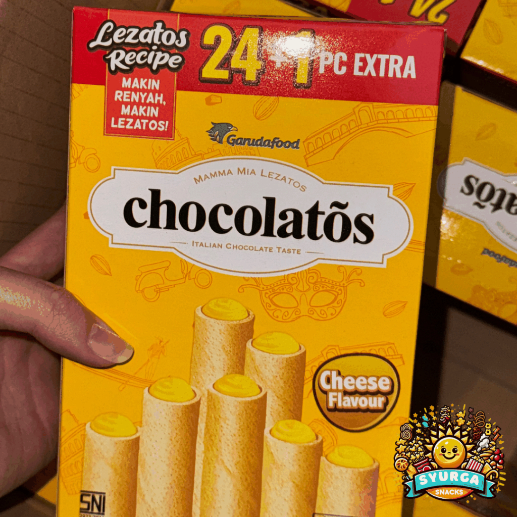 

Chocolatos Wafer Roll Pak (25 @12Gr)