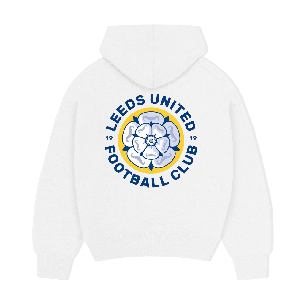 WOOZY | HOODIE PRIA OVERSIZE PUTIH | LEEDS