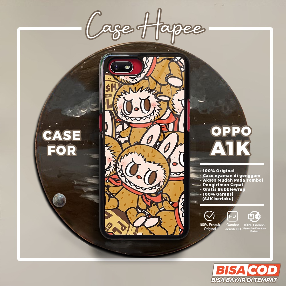 Case Oppo A1K Casing Oppo A1K [LBBU] Casehapee Case Glossy Case Aesthetic Custom Case Premium Softca