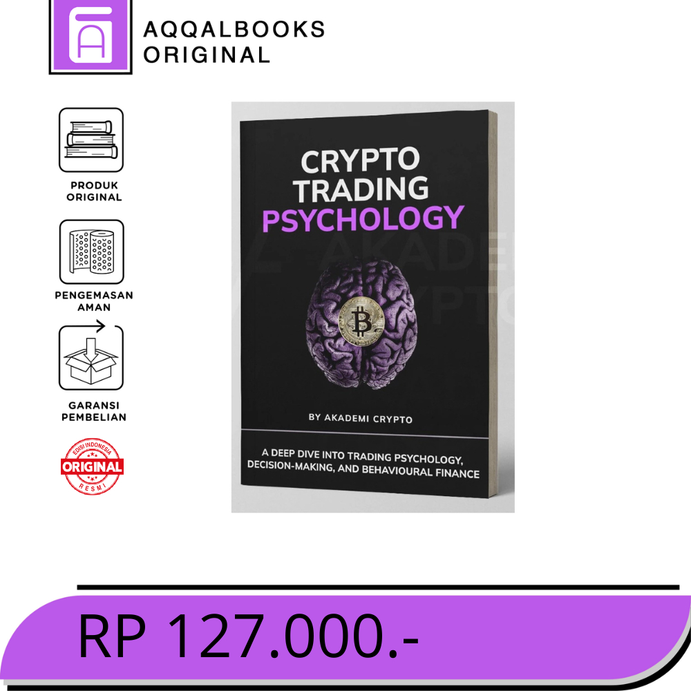 Buku Akademi Crypto I Crypto Trading Psychology I Buku Crypto