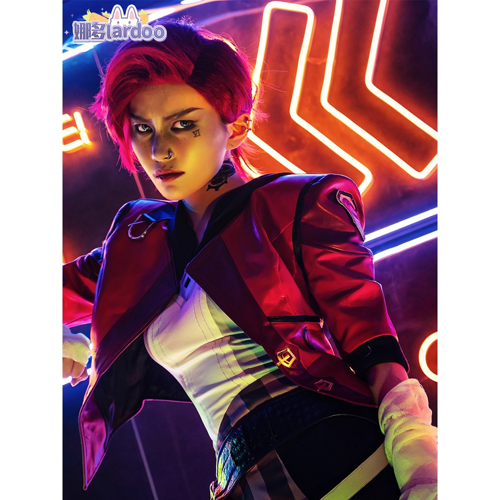 【Lardoo】League of Legends cosplay Vi cosplay costume