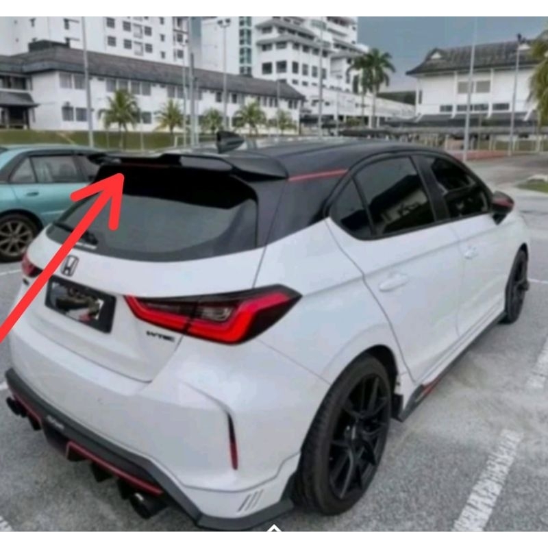 spoiler Honda city hatchback model sporty 2021up
