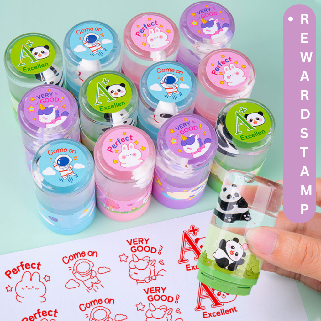 

WATERPROOF KIDS REWARD STAMPS/STEMPEL MOTIVASI ANAK/STEMPEL GURU