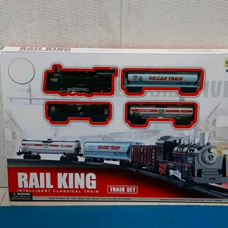 Mainan  KERETA API RAIL KING EXPRESS 19033-7