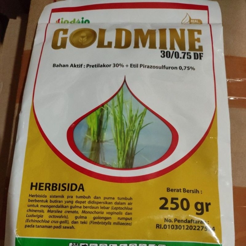 Goldmine 250gram herbisida sistemik pra tumbuh erosgold