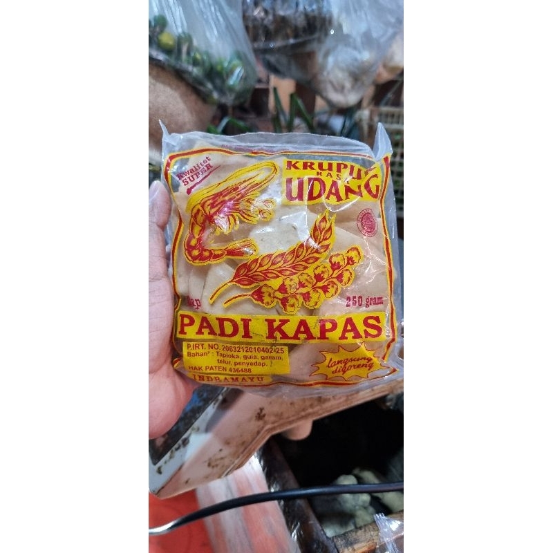 

KERUPUK UDANG PADI KAPAS 250GR (KHAS INDRAMAYU)