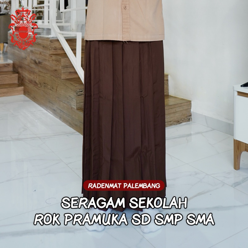 Seragam Sekolah Rok Panjang Pramuka SMP/SMA (Toko Radenmat Palembang)