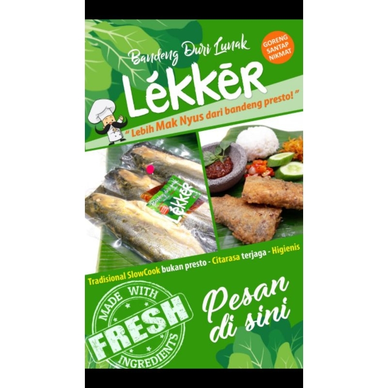 

BANDENG DURI LUNAK LEKKER BUKAN PRESTO