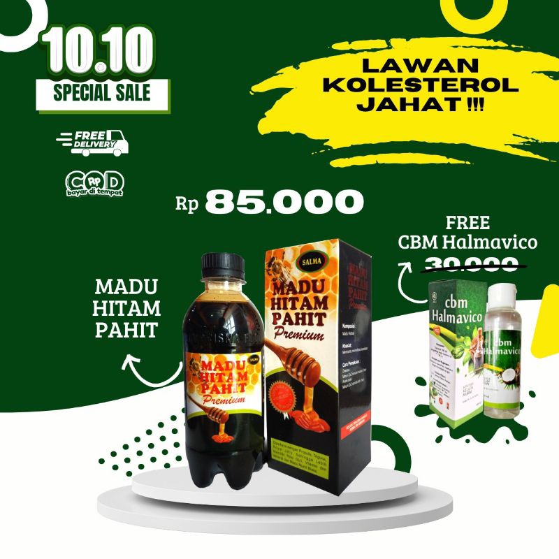 

Madu Hitam Pahit Salma 500 gram