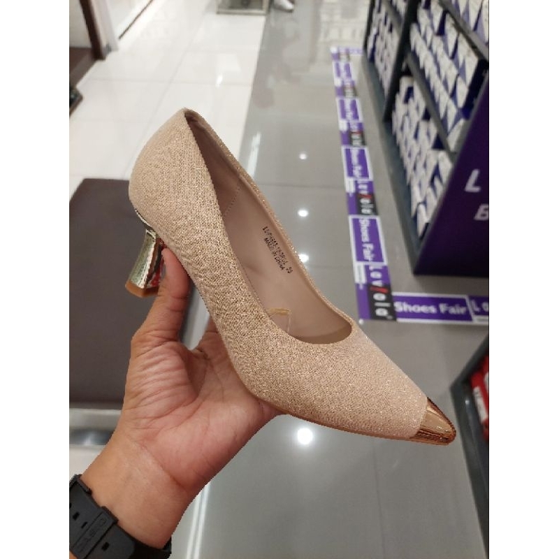 High Heels FLADEO original Sepatu wanita hak tinggi bling bling