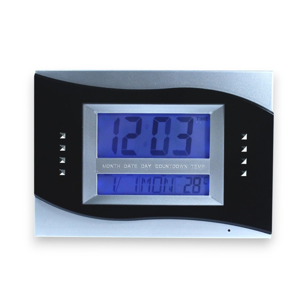 ESA Jam Dinding Digital LED Smart Digital Clock Layar Menyala 6852NL