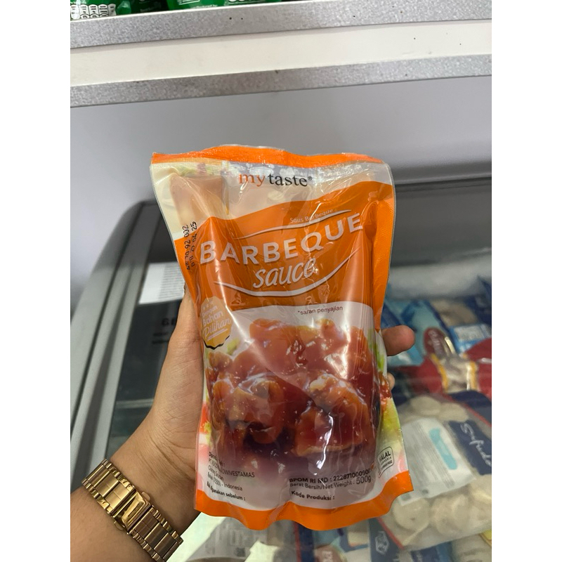 

My Taste Barbeque - Original Saus Bbq - Saus Barbeque kemasan 500 Gram / Bumbu Steak