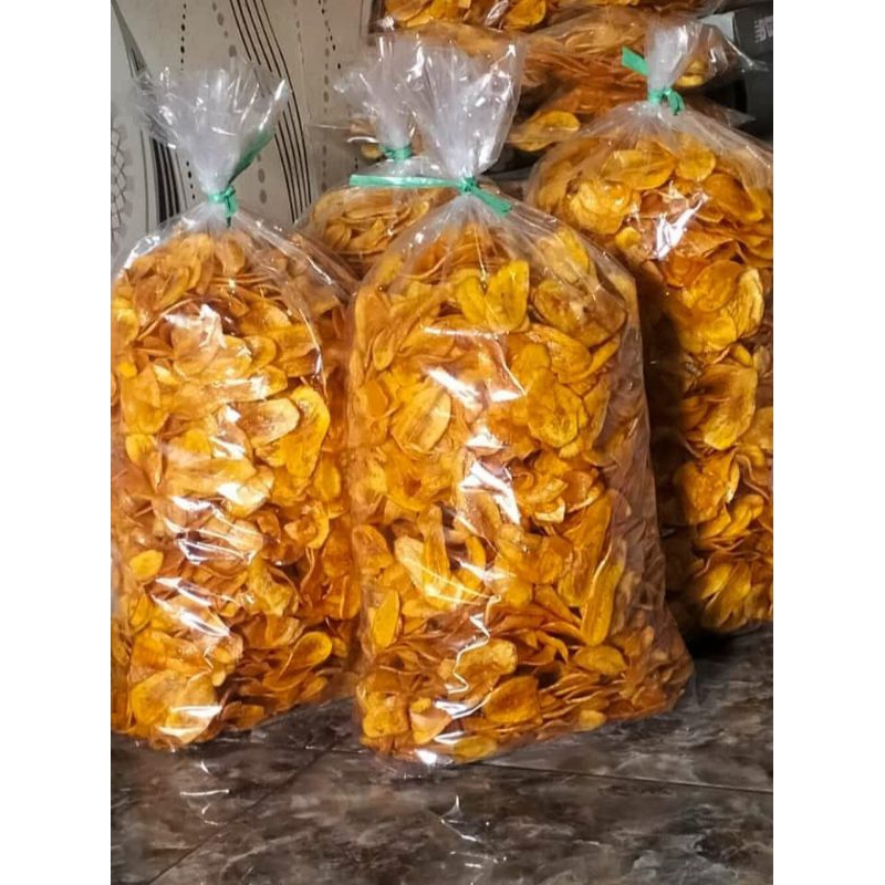 

Keripik Pisang Kepok asli Original & Manis madu Kemasan 1/4kg