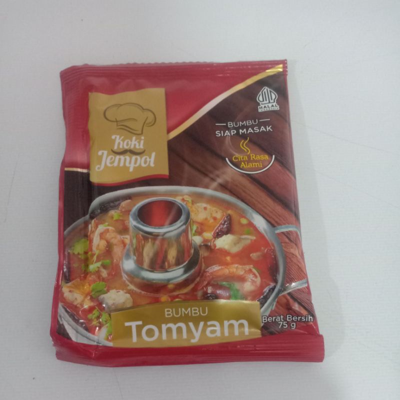 

KOKI JEMPOL BUMBU TOMYAM 75 GRAM