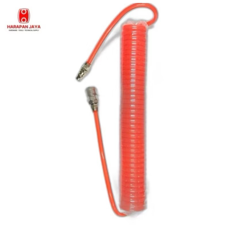 Selang Recoil + Coupler Set Sambungan Selang Kompresor Angin