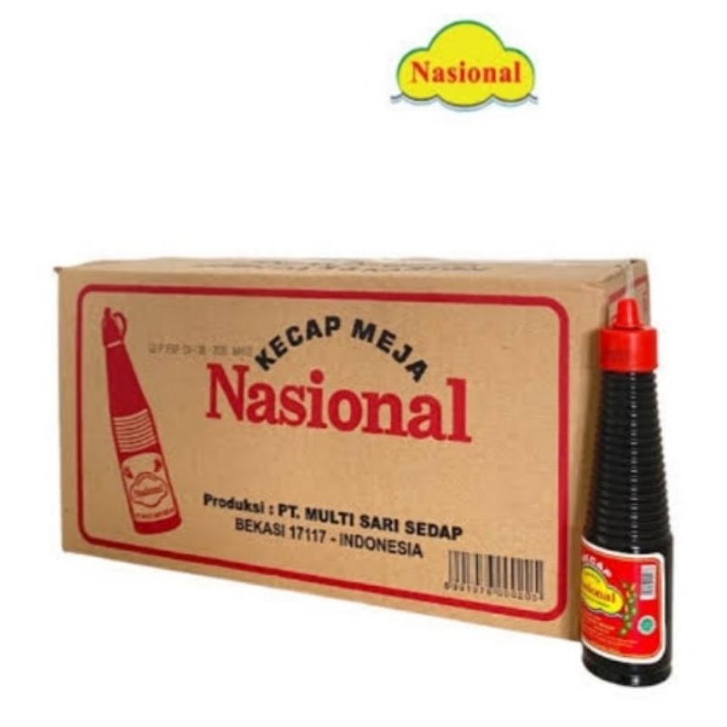 

Kecap Nasional botol 135ml / kecap manis / sembako tabalong