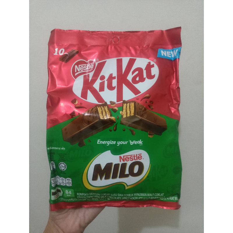 

NESTLE KITKAT X MILO ISI 10PCS MALAY