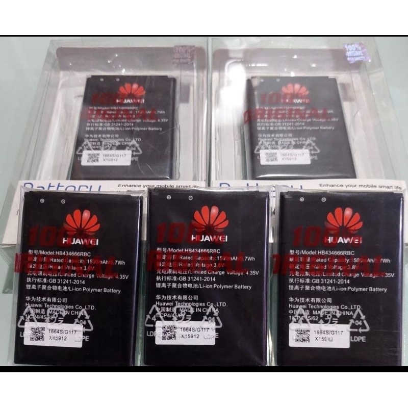 Baterai Huawei HB434666RBC BOLT SLIM 2 WIFI / TERBARU MODEM