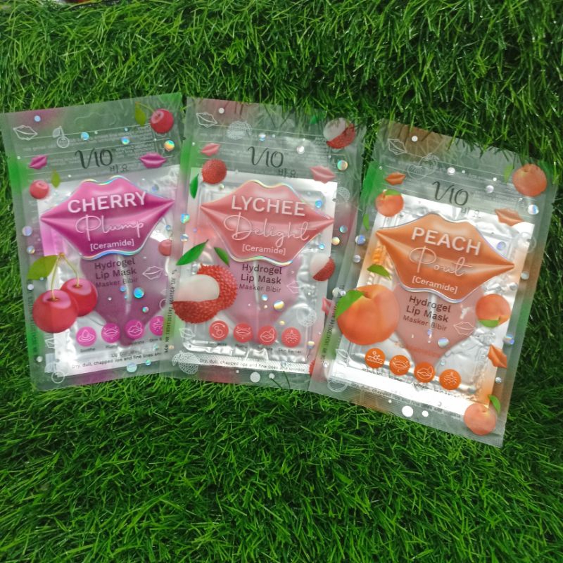 Vio Hydrogel Lip Mask || Vio Masker Bibir