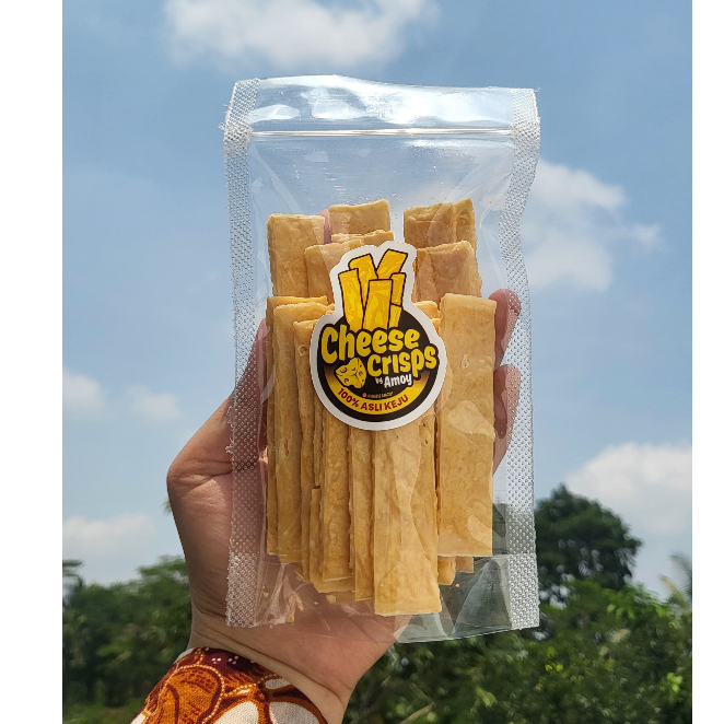 

Keripik Keju Chips Panggang Cemilan Sehat Diet 45gr / Kripik Keju / Cheese Crisps / Baca Deksripsi