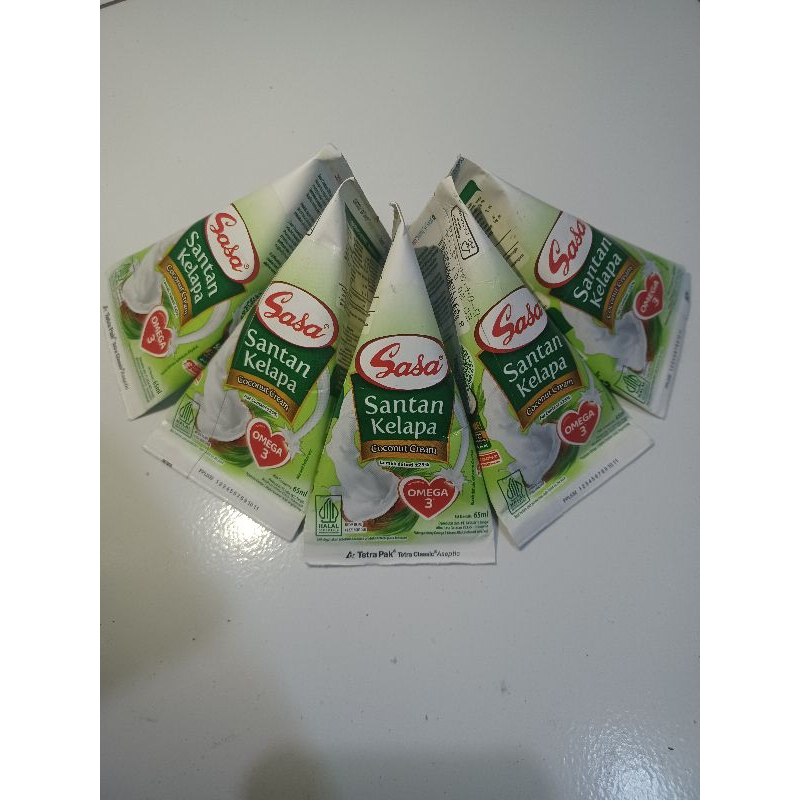 

Sasa Santan Kelapa (65ml) isi 5 pcs