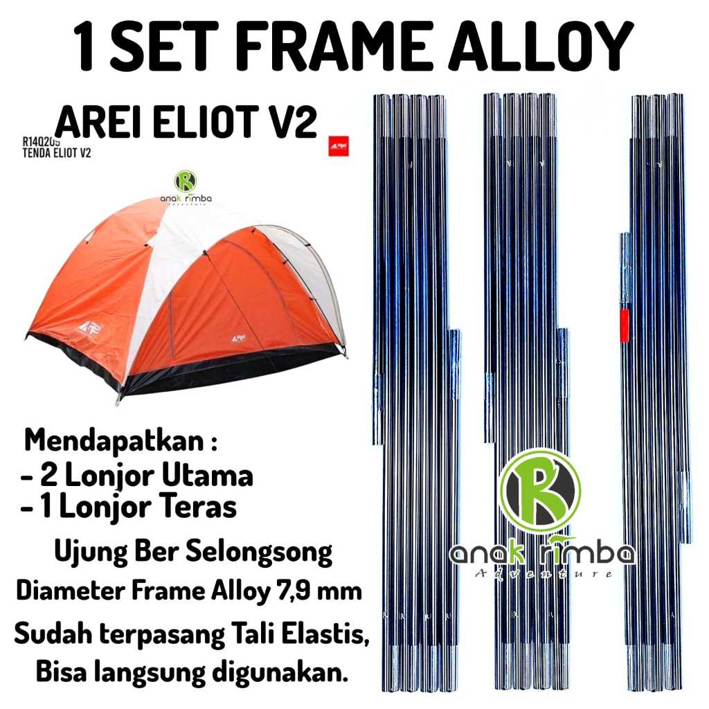 frame alloy tenda rei eliot metode ARA