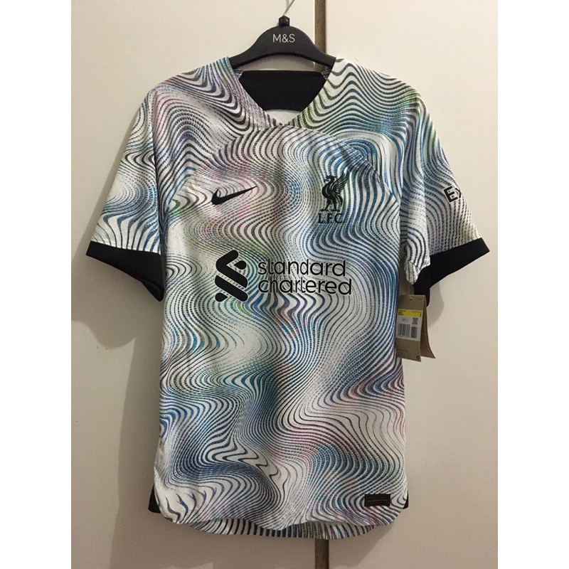 Jersey Bola Original Liverpool FC Away 2022/2023 Dri-FIT ADV (BNWT)