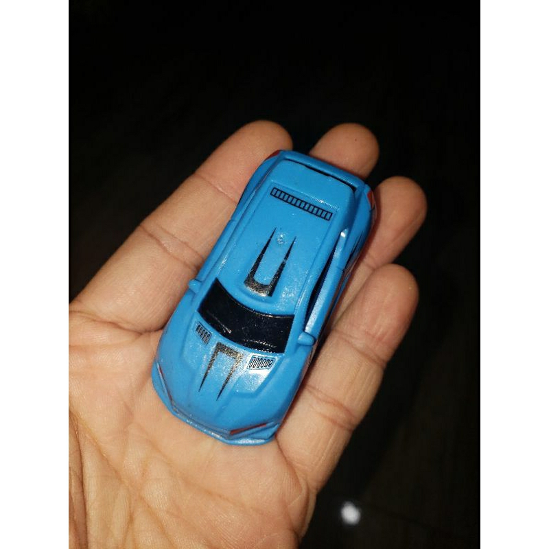 DIECAST DIE CAST JUALAN MAINAN MOBILAN MOBIL BIRU BLUE GARAGE MAT PLAYSET PLAY SET PRELOVED BEKAS TO