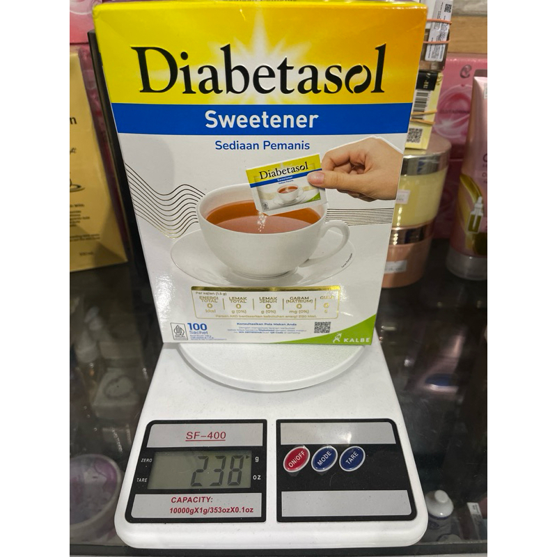 

Diabetasol Sweetener Box 100 sachet