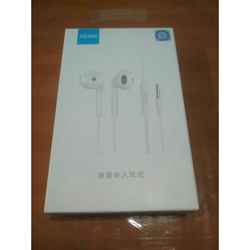 EARPHONE HEADSET HANDSFI VIVO XE680 Y17 Y19 V7 V9 V11 ORIGINAL 100%