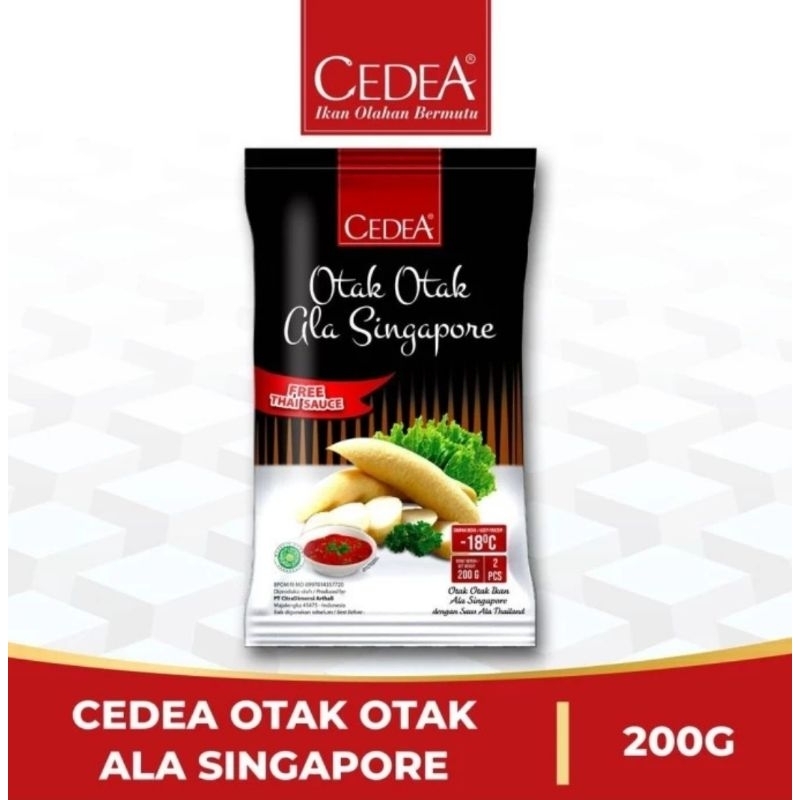 

Cedea Otak Singapur 200 gr Bogor Frozen