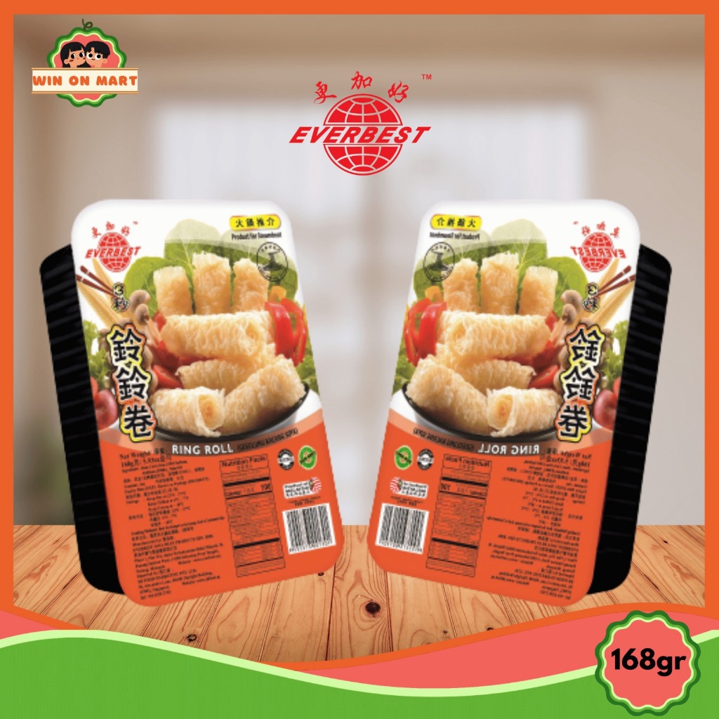 Vegetarian | Everbest Ring Roll 168g | kembang tahu | Kulit tahu Gulung