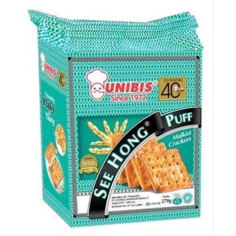 

Unibis See Hong Puff Malkist Crackers 252 gram