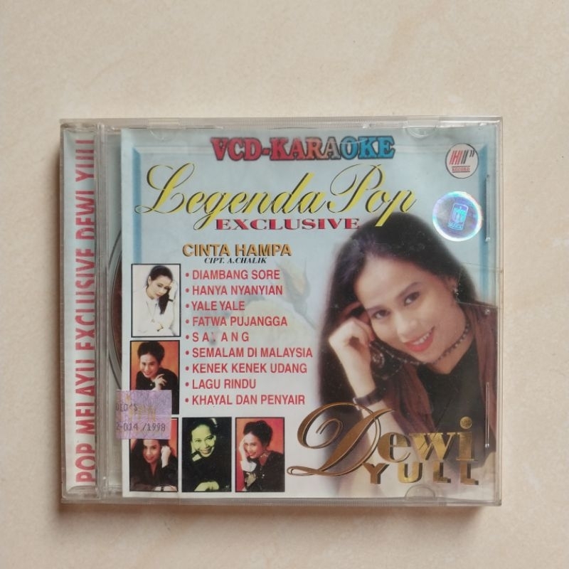 VCD LEGENDA POP EXCLUSIVE DEWI YULL