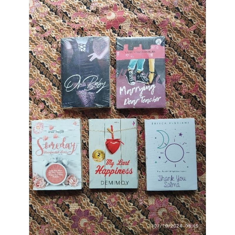 Varian Novel; OR BABY, MARRYING DEAR TEACHING, SOMEDAY Unexpected Love, MY LAST HAPPINESS, SILVER PH