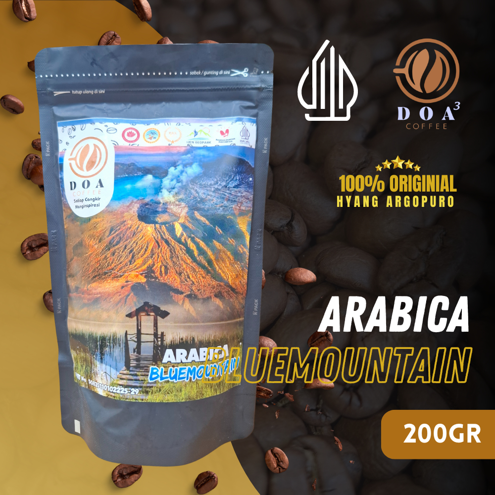 

ARABICA BLUEMOUNTAIN COFFEE | 100% ORIGINAL HYANG ARGOPURO - DOA COFFEE