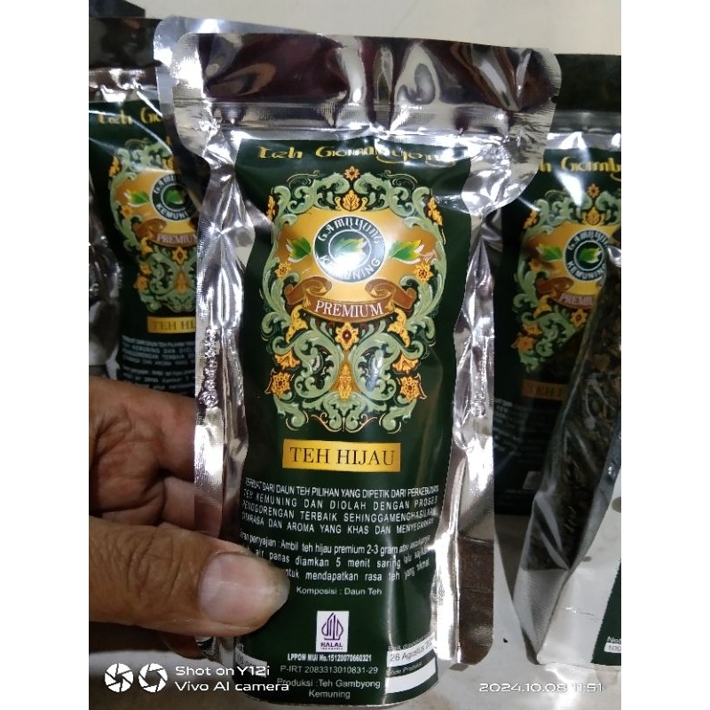 

teh hijau premium @100gram