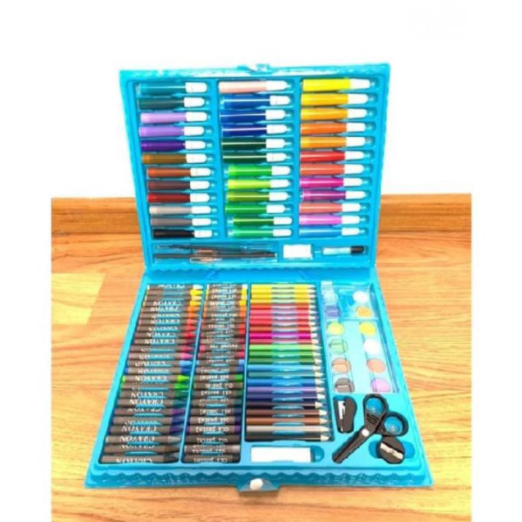 

Specia Sale Perlengkapan menggambar Krayon Anak Set Koper 15 in Crayon Full Alat Melukis Mewarnai Set