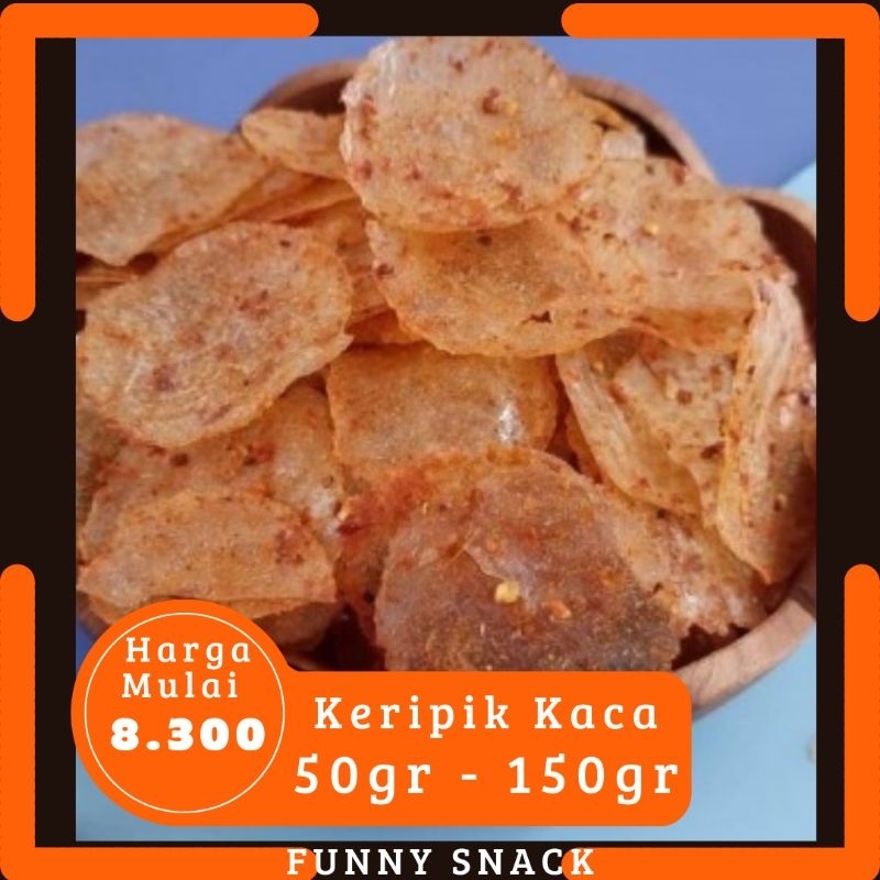 

KERIPIK KACA/KERIPIK BELING PEDAS