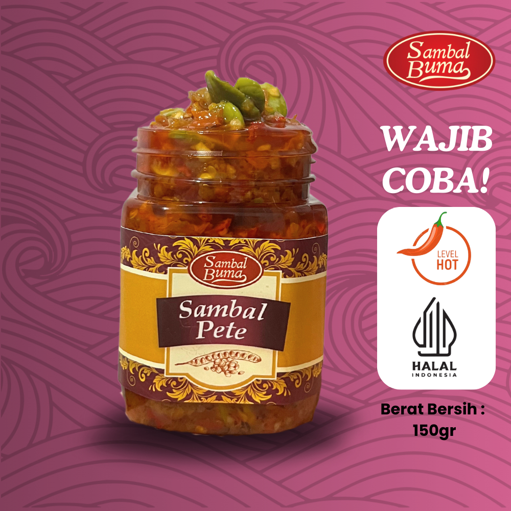 

Sambal Pete by Sambal Buma - 150 Gram