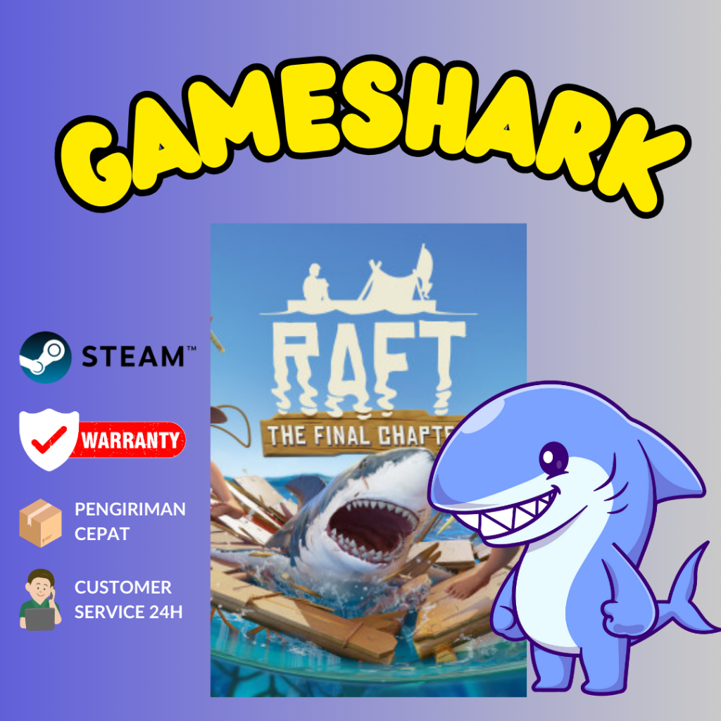 RAFT  | Steam Akun ( Bisa Bermain Online )