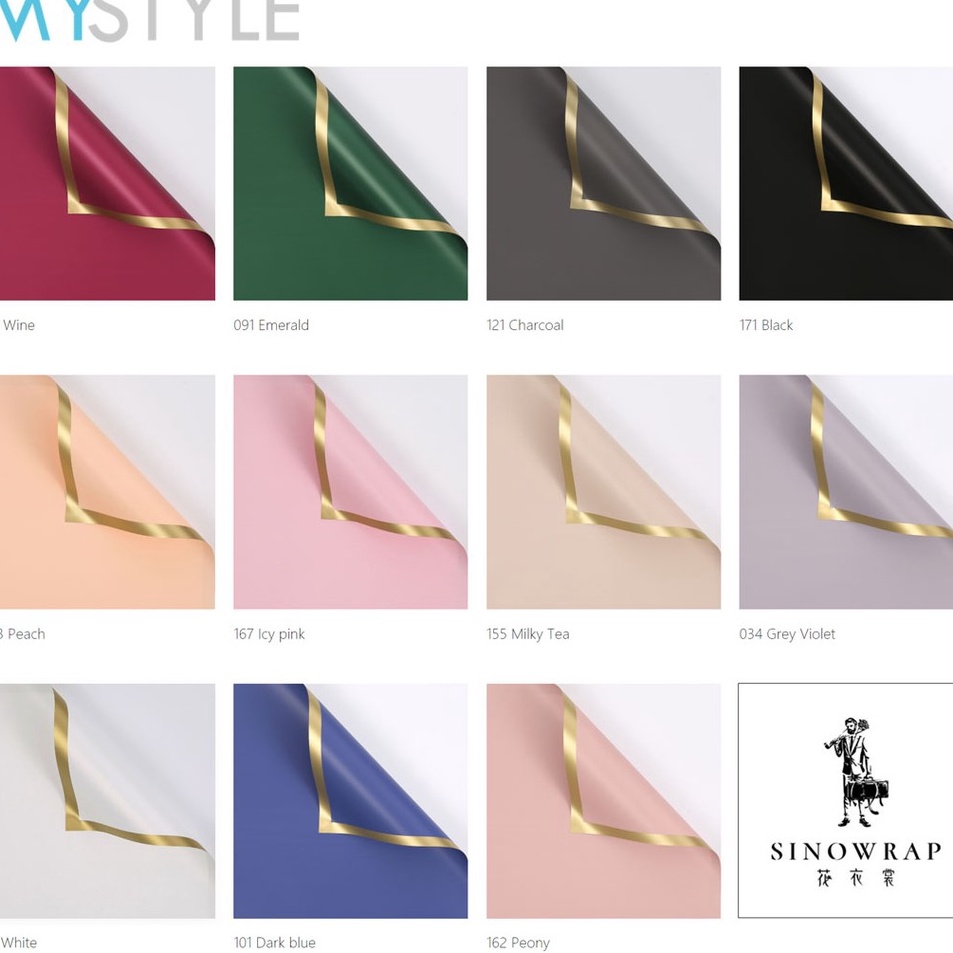 

Produk Terbaru MYSTYLE KERTAS BUNGA XXYXY 1 PACK 2 PCS FLOWER WRAP PEMBUNGKUS BUKET BUNGA WATERPROOF