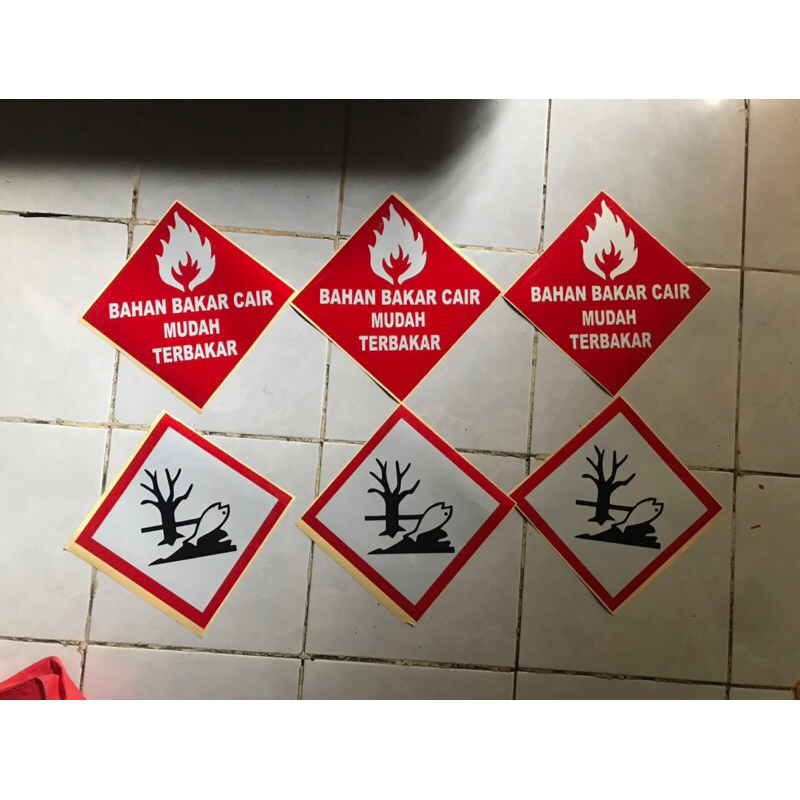 sticker sign K3 rambu2 stiker safety k3 rambu kendaraan